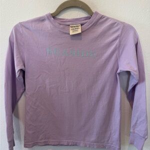 Seaside Style Kids Long-Sleeve Tee - Lavender -